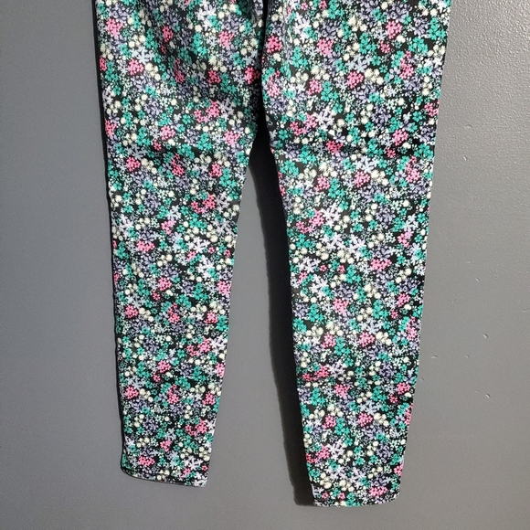 SO Vibrant Floral Jeggings Size 5 - Picture 7 of 8